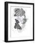 In Grays No. 1-Bronwyn Baker-Framed Art Print