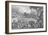 'In Greenwich Park on Whit Monday', c1802, (1912)-Samuel Rawle-Framed Giclee Print