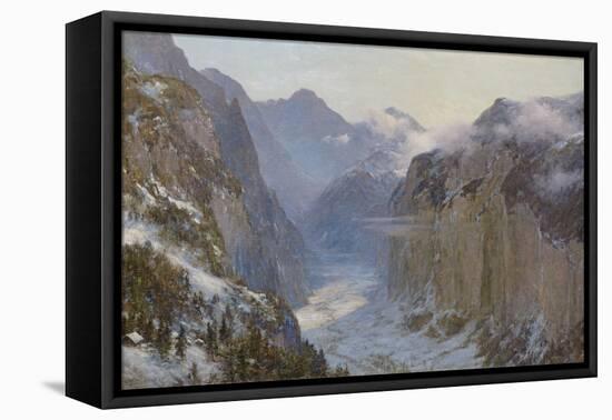 In His Hands are the Deep Places of the Earth-Ernest Albert Waterlow-Framed Stretched Canvas