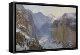 In His Hands are the Deep Places of the Earth-Ernest Albert Waterlow-Framed Stretched Canvas