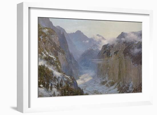 In His Hands are the Deep Places of the Earth-Ernest Albert Waterlow-Framed Giclee Print