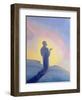 In His Life on Earth Jesus Prayed to His Father with Praise and Thanks, 1995-Elizabeth Wang-Framed Giclee Print