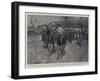 In Honour of the King of Portugal, the Review on His Majesty's Birthday at Komati Poort-Frank Craig-Framed Giclee Print