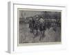 In Honour of the King of Portugal, the Review on His Majesty's Birthday at Komati Poort-Frank Craig-Framed Giclee Print