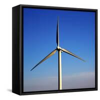 In Isle of Lanzarote  Spain Africa Wind Turbines Sky-lkpro-Framed Stretched Canvas