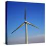 In Isle of Lanzarote  Spain Africa Wind Turbines Sky-lkpro-Stretched Canvas