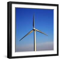 In Isle of Lanzarote  Spain Africa Wind Turbines Sky-lkpro-Framed Photographic Print