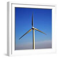 In Isle of Lanzarote  Spain Africa Wind Turbines Sky-lkpro-Framed Photographic Print