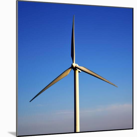 In Isle of Lanzarote  Spain Africa Wind Turbines Sky-lkpro-Mounted Photographic Print