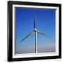 In Isle of Lanzarote  Spain Africa Wind Turbines Sky-lkpro-Framed Photographic Print