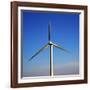 In Isle of Lanzarote  Spain Africa Wind Turbines Sky-lkpro-Framed Photographic Print