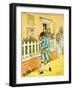 in Islington There Lived a Man/Of Whom the World Might Say/That Still a Godly Race He Ran Illustra-Randolph Caldecott-Framed Giclee Print