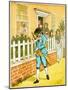 in Islington There Lived a Man/Of Whom the World Might Say/That Still a Godly Race He Ran Illustra-Randolph Caldecott-Mounted Giclee Print