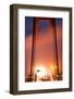 In It, Fog Light Magic Mist Golden Gate Tower San Francisco California-Vincent James-Framed Photographic Print