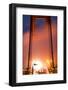 In It, Fog Light Magic Mist Golden Gate Tower San Francisco California-Vincent James-Framed Photographic Print