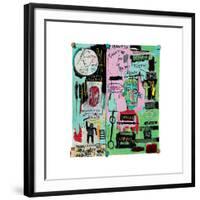 In Italian, 1983-Jean-Michel Basquiat-Framed Giclee Print