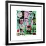 In Italian, 1983-Jean-Michel Basquiat-Framed Giclee Print