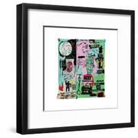 In Italian, 1983-Jean-Michel Basquiat-Framed Giclee Print