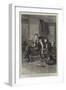 In Japan, 1881, Prince George and the Tattooing Artist-Sydney Prior Hall-Framed Giclee Print