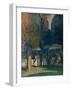 'In Kensington Gardens', 1914-Claude Allin Shepperson-Framed Giclee Print