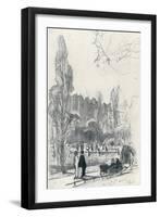 In Kensington Gardens - Stage One, C1920-Claude Allin Shepperson-Framed Premium Giclee Print