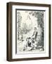 In Kensington Gardens - Stage Six, C1920-Claude Allin Shepperson-Framed Premium Giclee Print