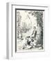 In Kensington Gardens - Stage Six, C1920-Claude Allin Shepperson-Framed Premium Giclee Print