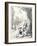 In Kensington Gardens - Stage Six, C1920-Claude Allin Shepperson-Framed Giclee Print