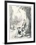 In Kensington Gardens - Stage Six, C1920-Claude Allin Shepperson-Framed Giclee Print