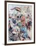 In Lhasa the Dalai Lama Flees the British Expedition to Tibet (N-null-Framed Giclee Print