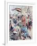 In Lhasa the Dalai Lama Flees the British Expedition to Tibet (N-null-Framed Giclee Print