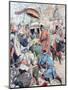 In Lhasa the Dalai Lama Flees the British Expedition to Tibet (N-null-Mounted Giclee Print