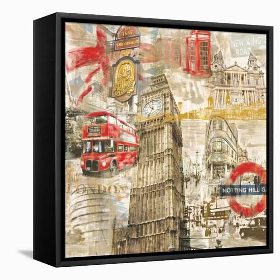 In London-Tyler Burke-Framed Stretched Canvas