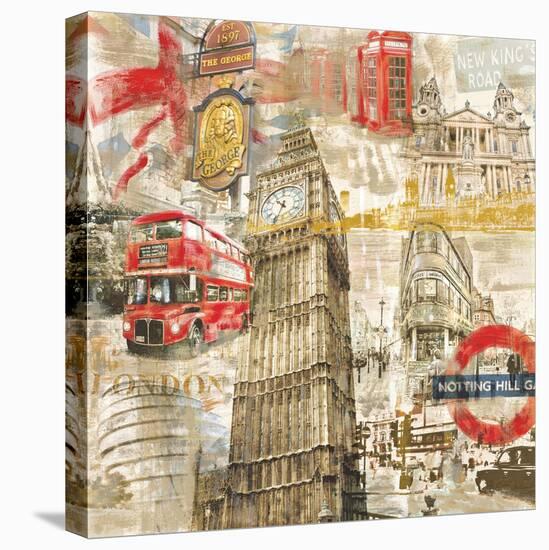 In London-Tyler Burke-Stretched Canvas