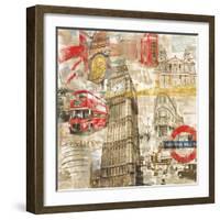 In London-Tyler Burke-Framed Art Print