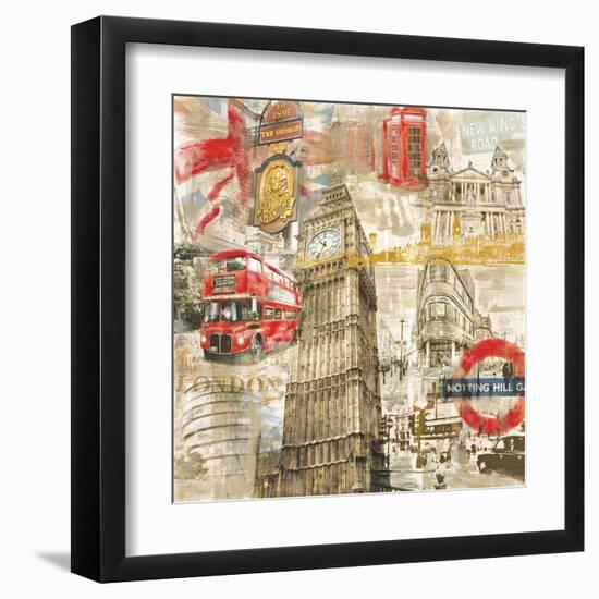 In London-Tyler Burke-Framed Art Print