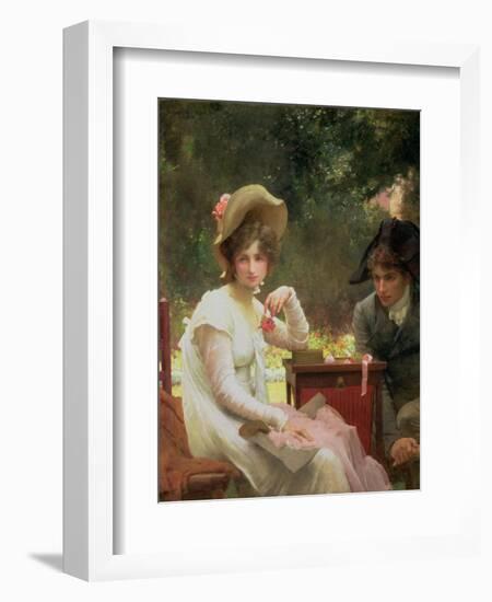 In Love, 1907-Marcus Stone-Framed Giclee Print