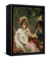 In Love, 1907-Marcus Stone-Framed Stretched Canvas