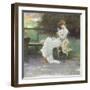 In Love-Marcus Stone-Framed Giclee Print