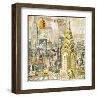 In Manhattan-Tyler Burke-Framed Art Print