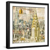 In Manhattan-Tyler Burke-Framed Art Print