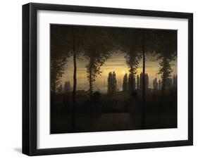 In Memoriam J. E. Bremer-Caspar David Friedrich-Framed Giclee Print