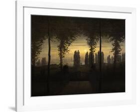 In Memoriam J. E. Bremer-Caspar David Friedrich-Framed Giclee Print