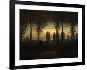 In Memoriam J. E. Bremer-Caspar David Friedrich-Framed Giclee Print