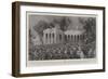 In Memory of Gordon, the Service Among the Ruins of the Residency at Khartoum-William Hatherell-Framed Giclee Print