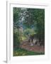 In Monceau Park, 1878-Claude Monet-Framed Giclee Print