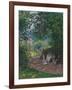 In Monceau Park, 1878-Claude Monet-Framed Giclee Print