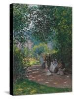In Monceau Park, 1878-Claude Monet-Stretched Canvas