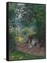 In Monceau Park, 1878-Claude Monet-Framed Stretched Canvas