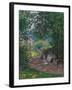 In Monceau Park, 1878-Claude Monet-Framed Giclee Print